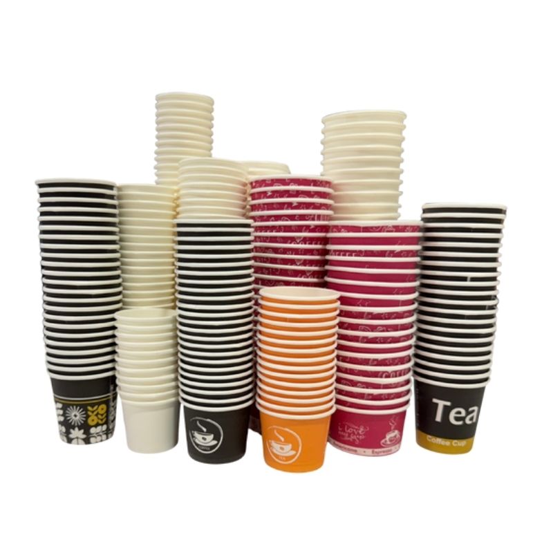 Normal Plain & Printed Paper Cups (160 GSM)